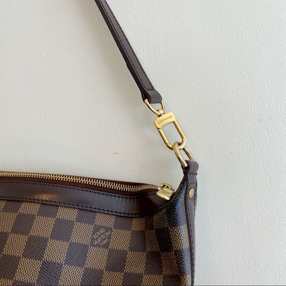 LOUIS VUITTON Illovo MM Damier Ebene Top Handle Bag - Picture 2 of 9